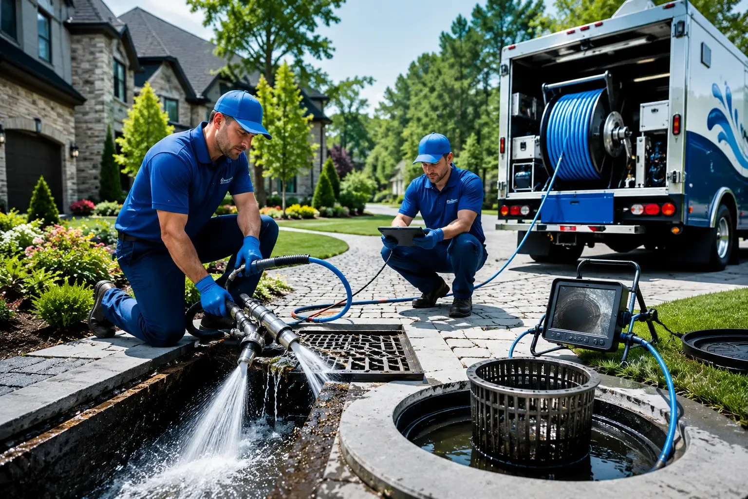 Local outdoor drain cleaning professionals in Darrouzett, TX